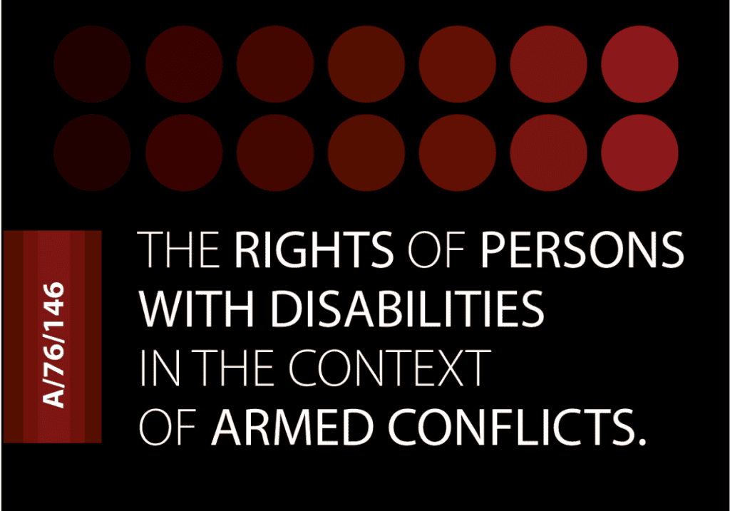 Cover page of the report with black background and orange circles on the foreground